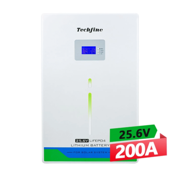 Techfine 24V 200Ah Solar Storage Lifepo4 Lithium Battery